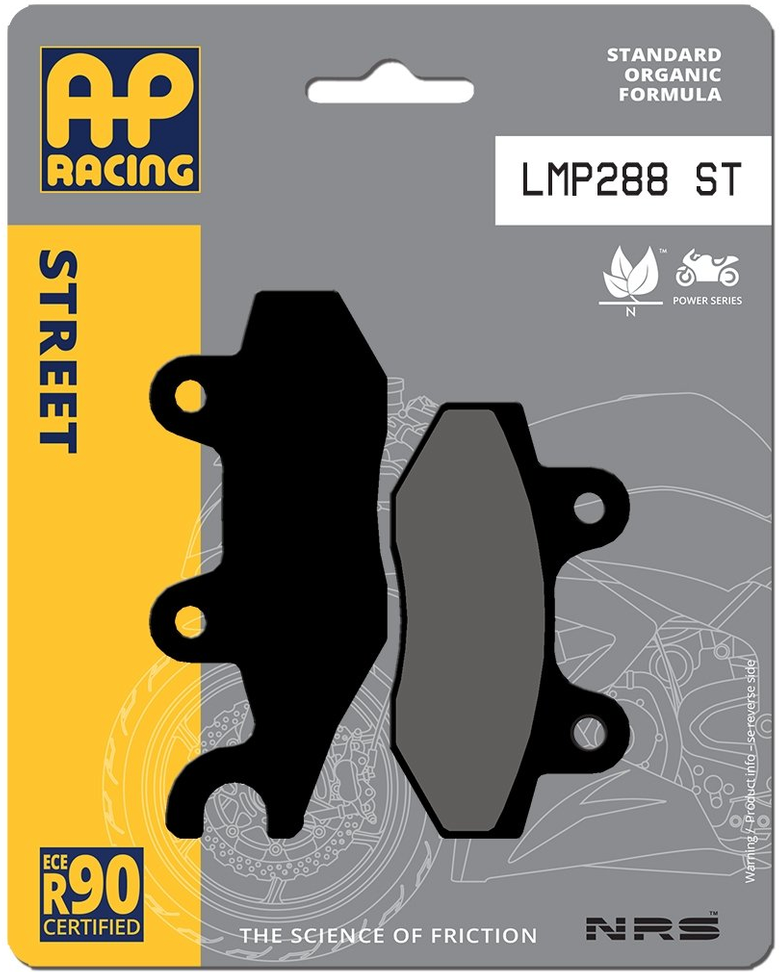 [APLMP288ST] PLAQUETTES DE FREIN - AP RACING - LMP288 ST